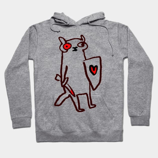 WARRIOR CAT Hoodie by anammalikah